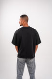 Charcoal Black Boxy T-Shirt