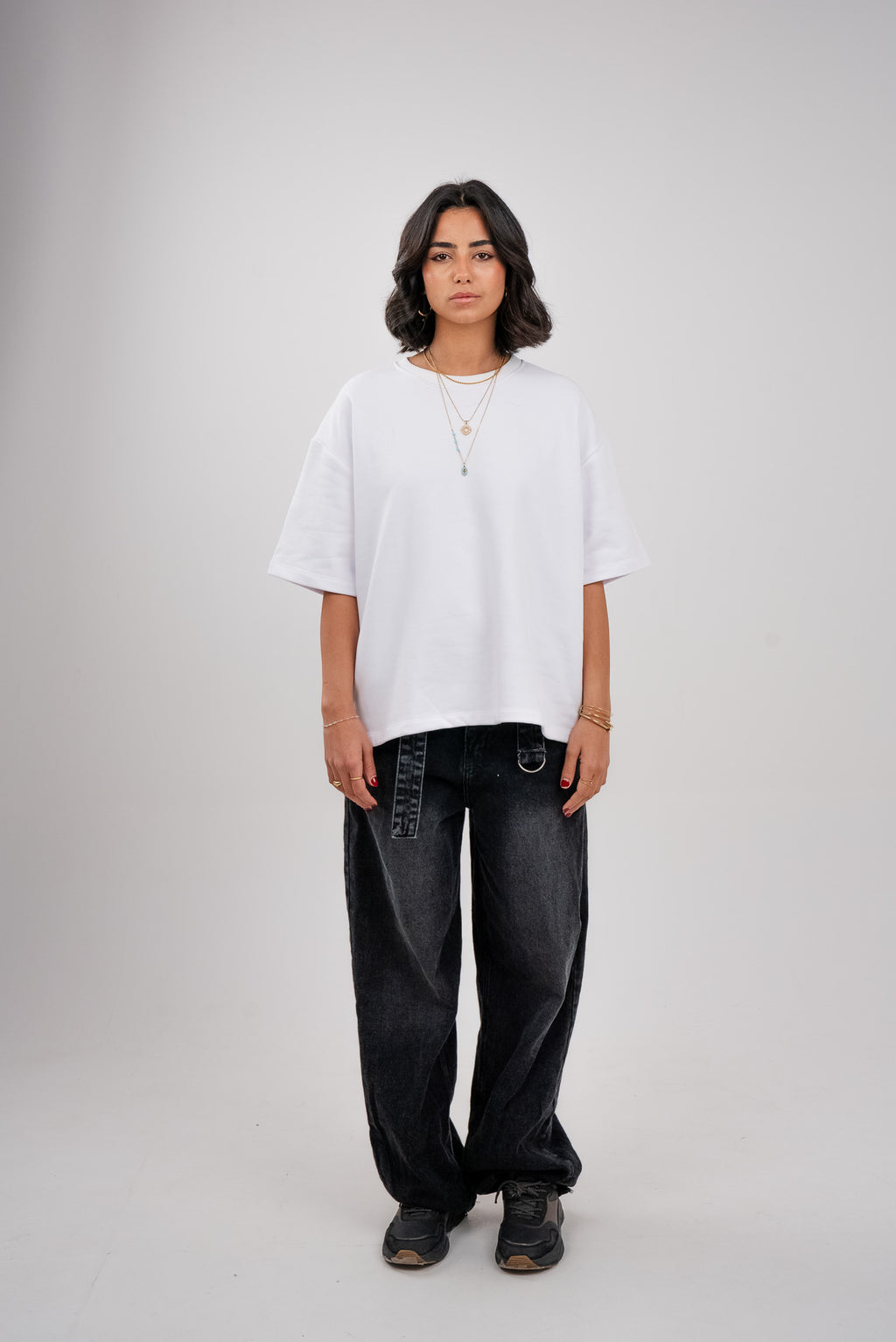 White Heavy Weight Boxy T-Shirt