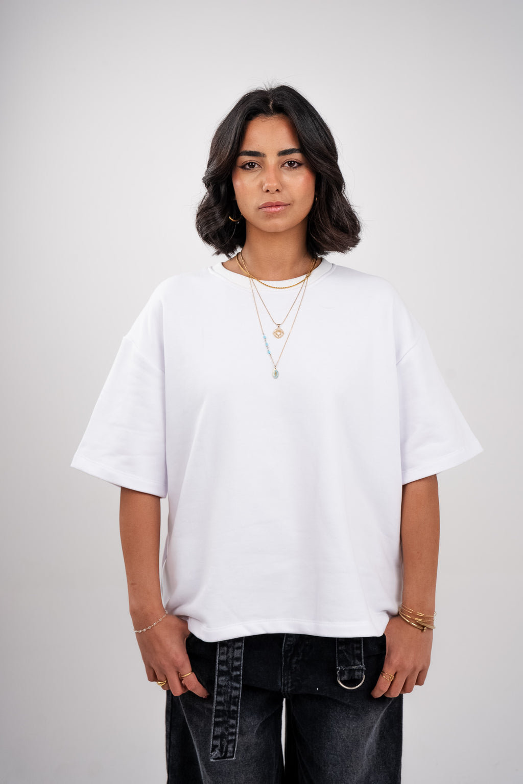 White Heavy Weight Boxy T-Shirt