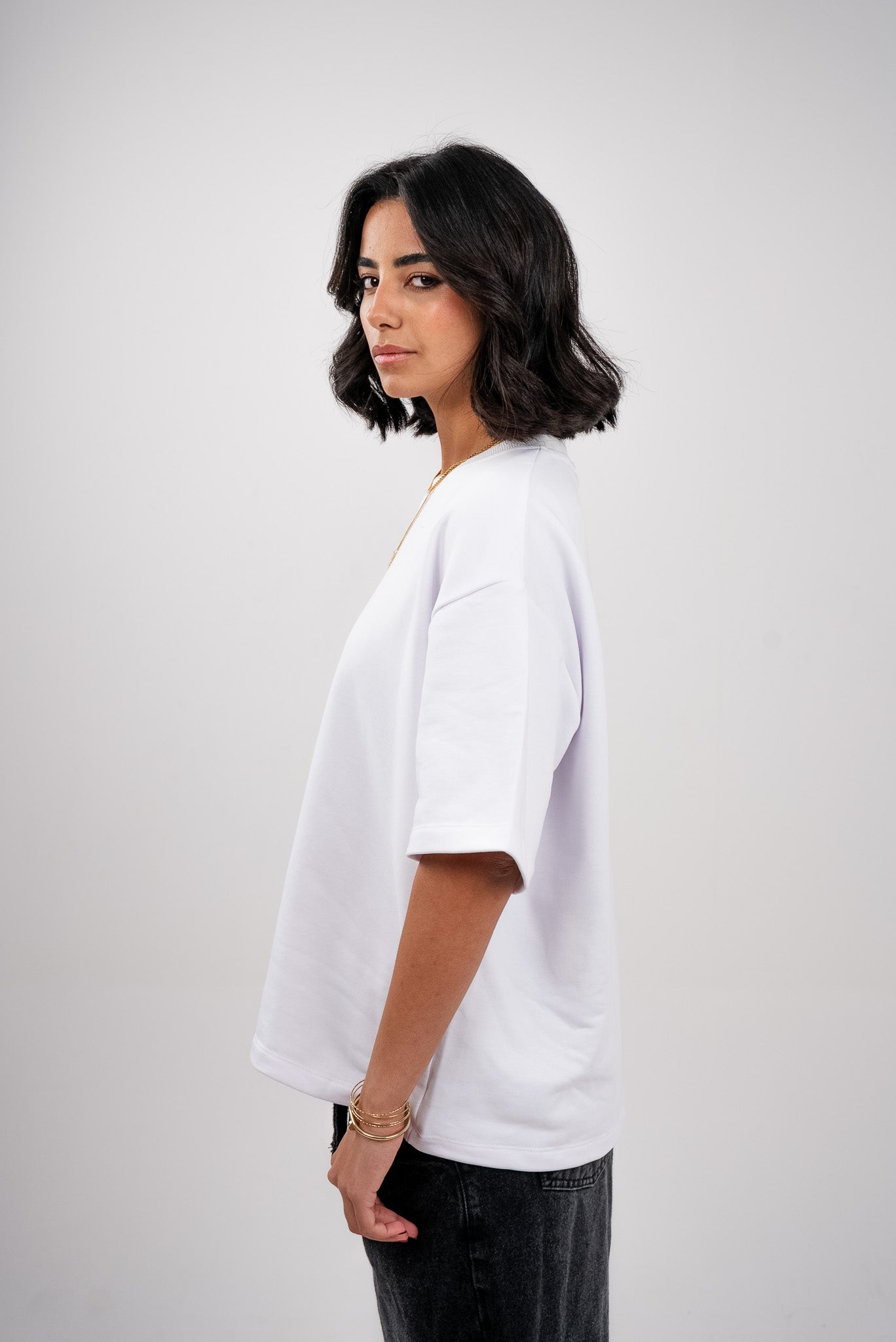 White Heavy Weight Boxy T-Shirt