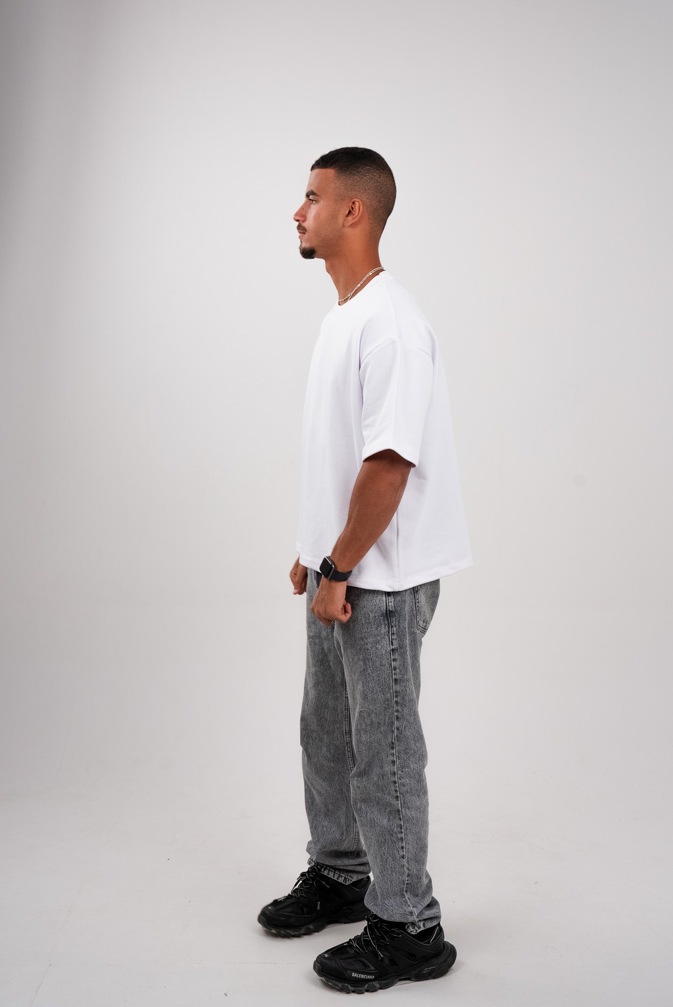 White Heavy Weight Boxy T-Shirt