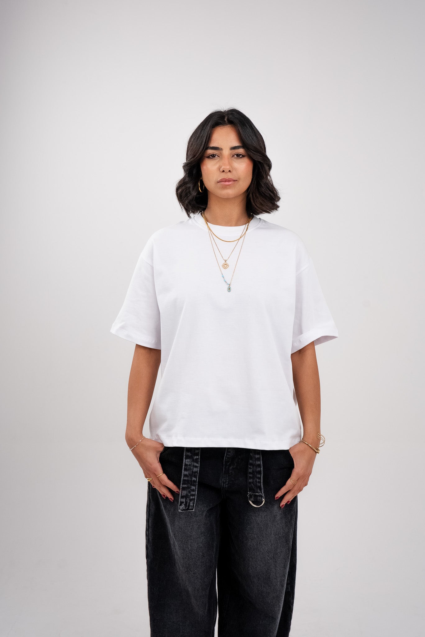 Ice White Boxy T-Shirt