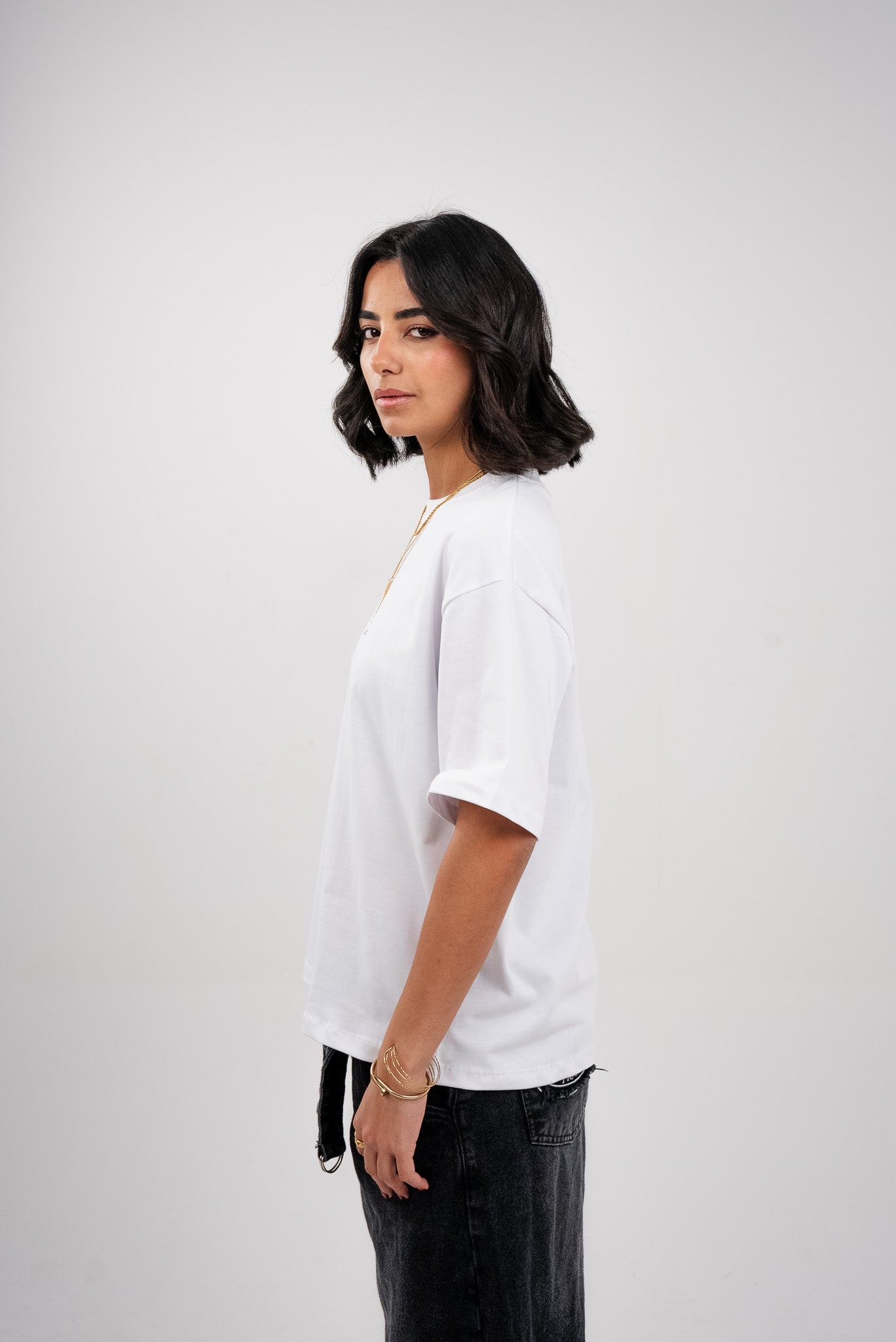 Ice White Boxy T-Shirt