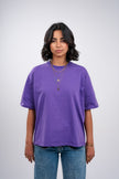 Amethyst Purple Boxy T-Shirt