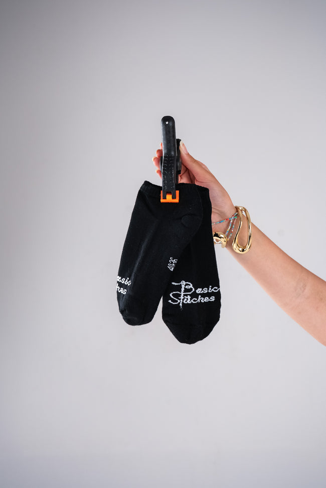 Black Ankle Socks