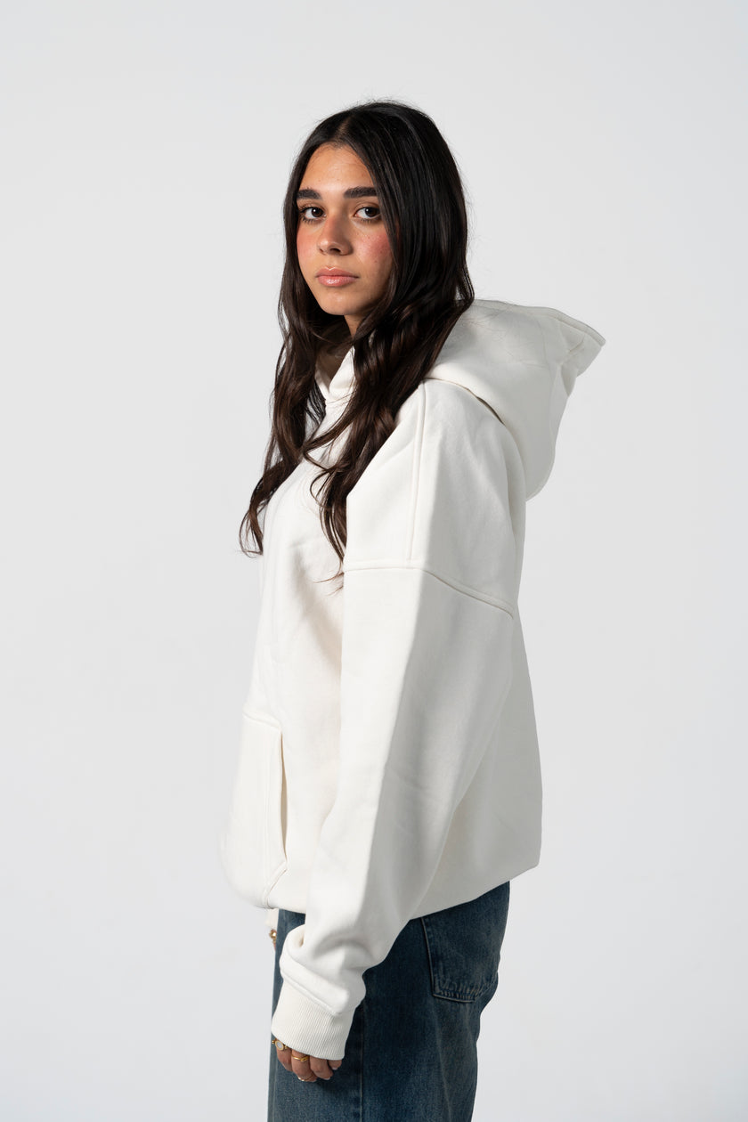 Ice White Hoodie