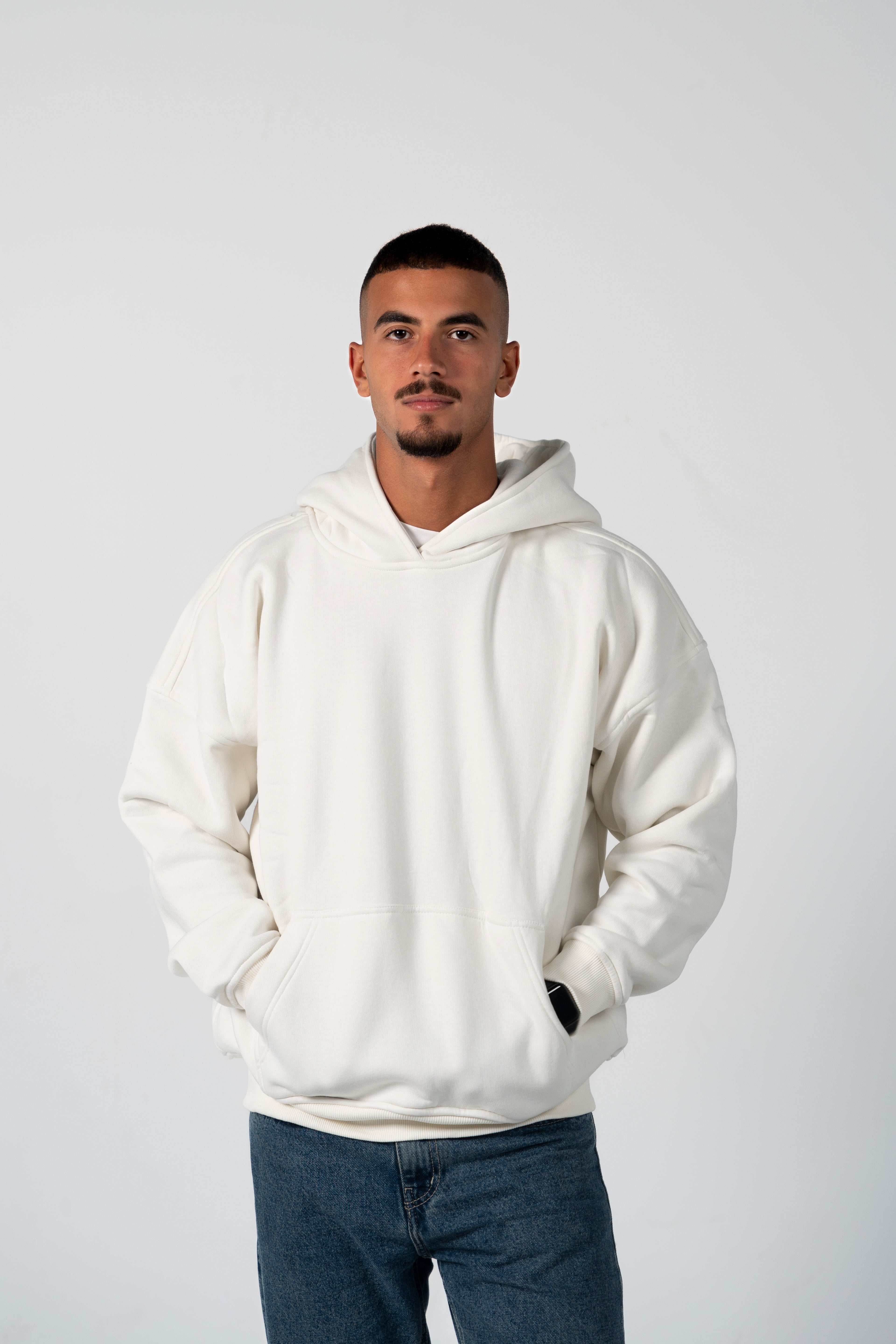 Ice White Hoodie