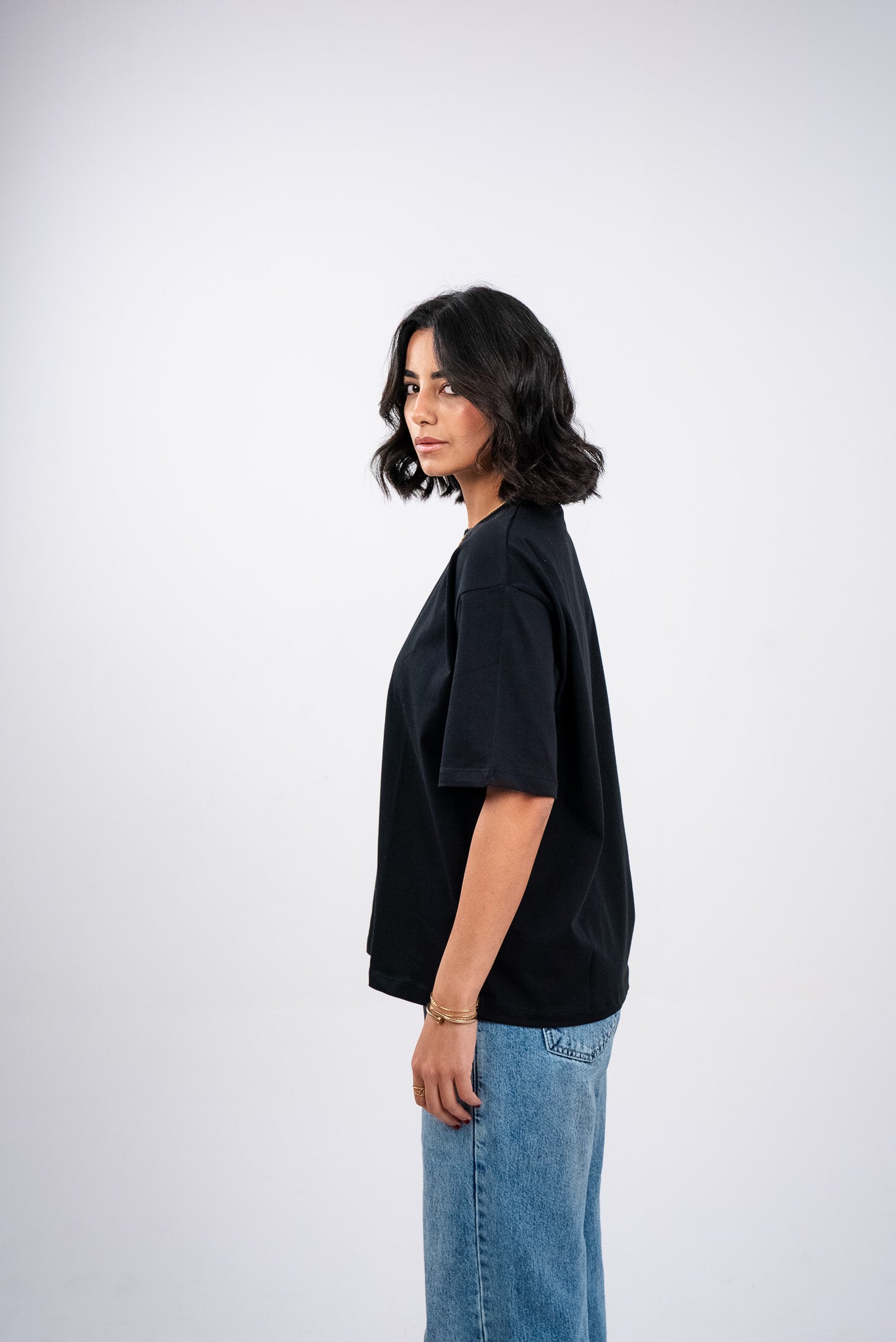 Black Heavy Weight Boxy T-Shirt