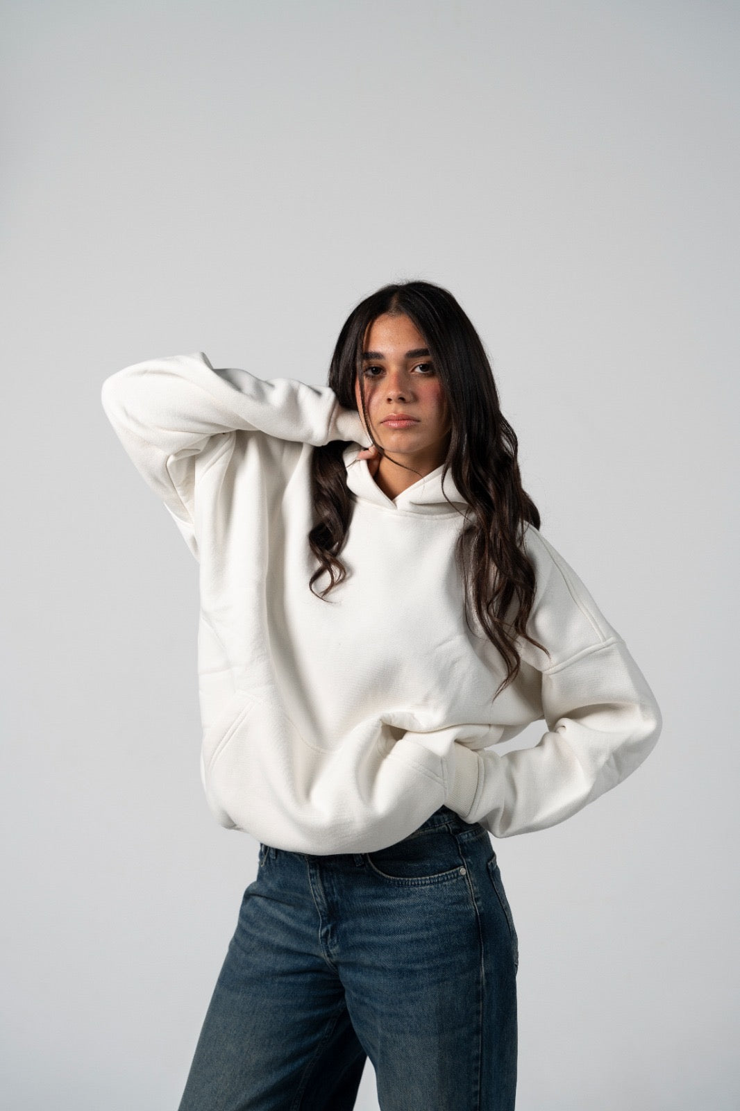 Ice White Hoodie