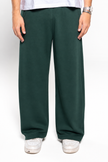 Basil Green Wide-Leg SweatPants