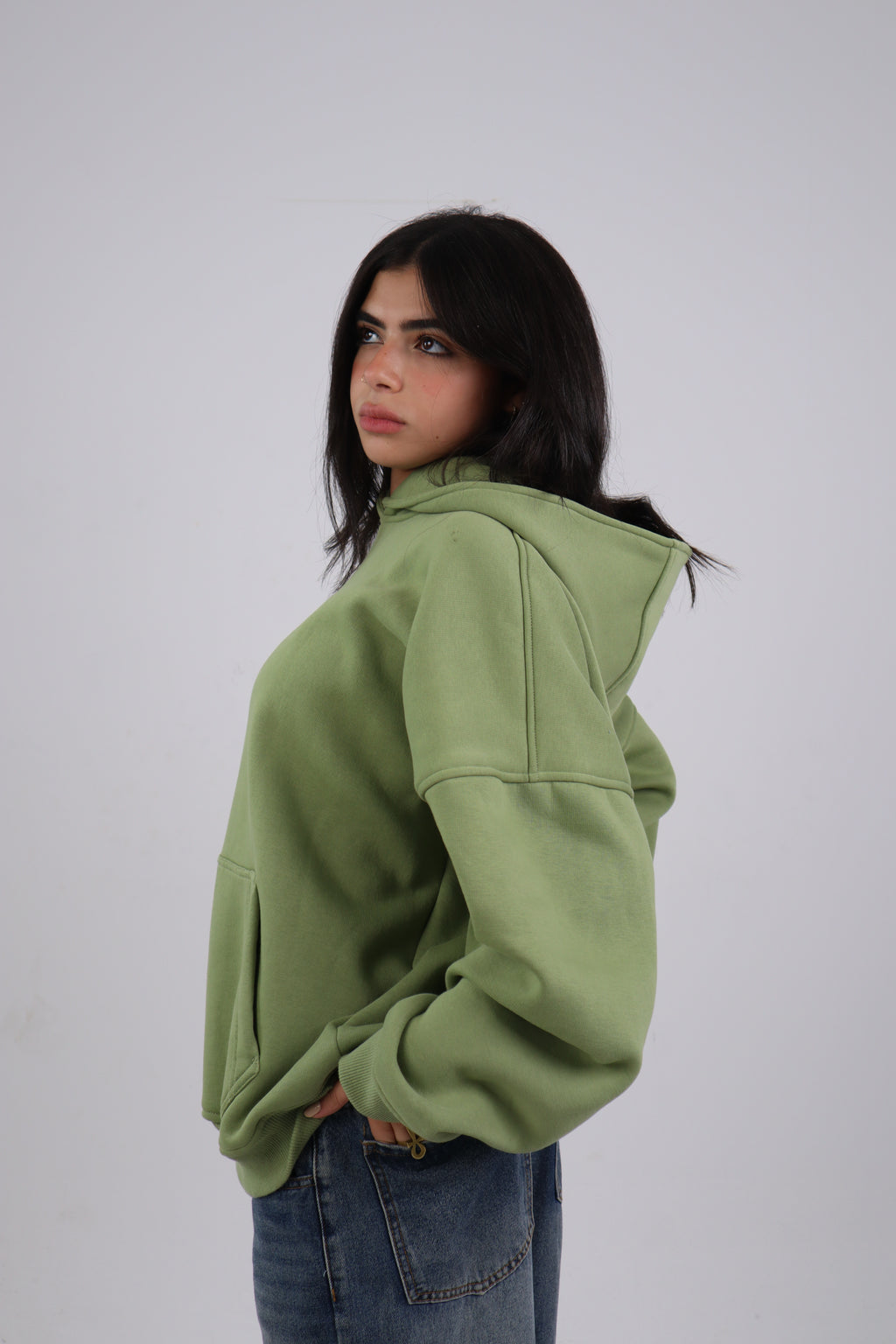 Iguana Green Hoodie
