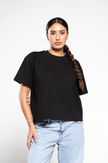 Ink Black Boxy T-Shirt
