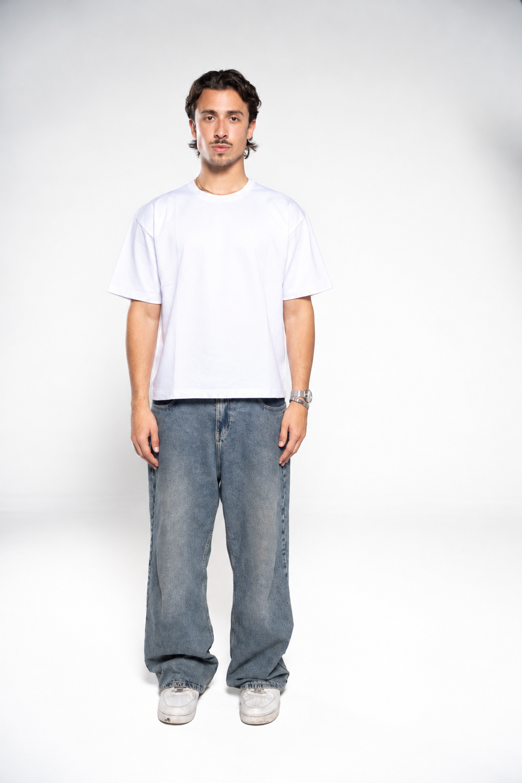 Ice White Boxy T-Shirt