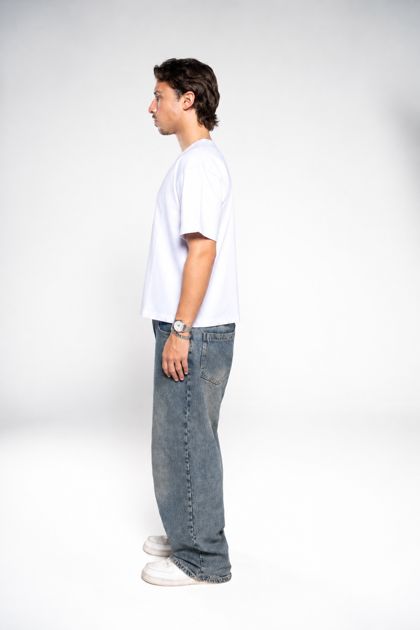Ice White Boxy T-Shirt