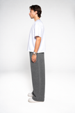 Iron Grey Wide-Leg SweatPants