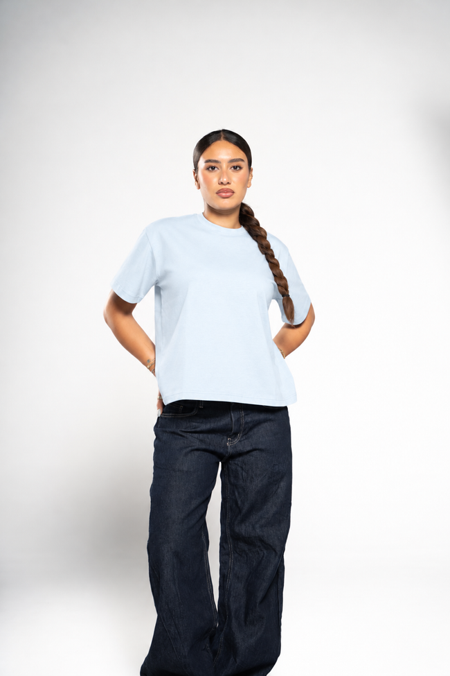 Baby Blue Boxy T-Shirt