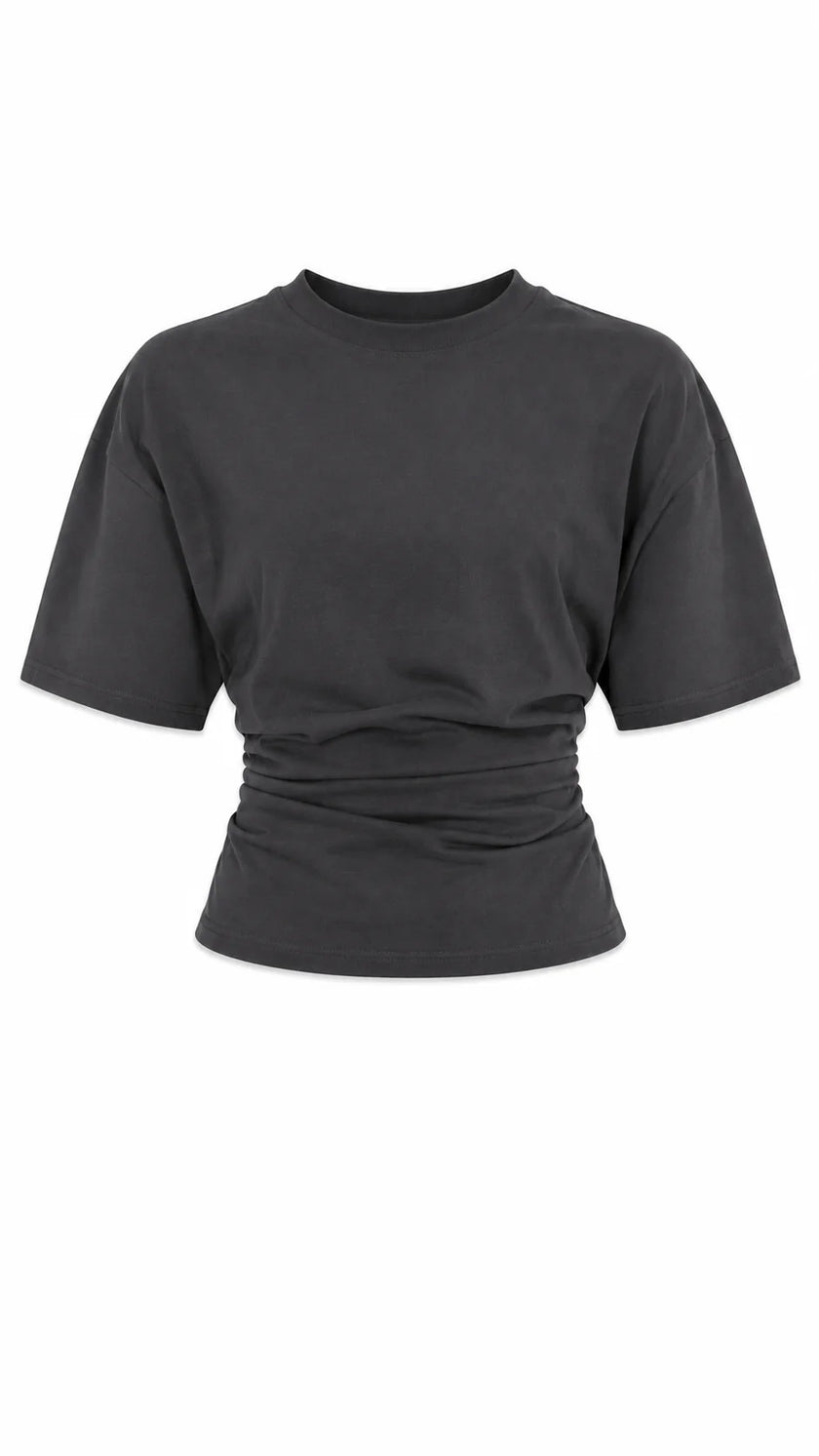 Iron Grey Snatched Shirt